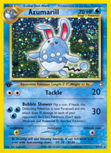 Azumarill Rare Holo Neo Genesis