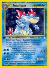 Feraligatr Rare Holo Neo Genesis