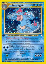 Feraligatr Rare Holo Neo Genesis