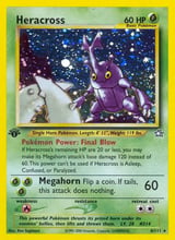 Heracross Rare Holo Neo Genesis