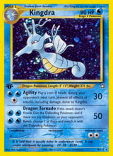 Kingdra Rare Holo Neo Genesis