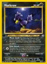 Murkrow Rare Neo Genesis