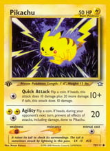 Pikachu Common Neo Genesis