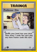 Professor Elm Uncommon Neo Genesis