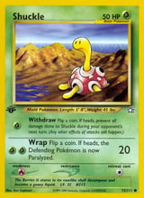 Shuckle Common Neo Genesis