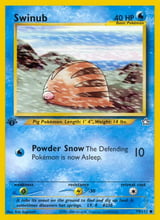 Swinub Common Neo Genesis