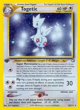 Togetic Rare Holo Neo Genesis