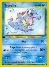 Totodile Common Neo Genesis