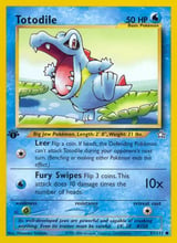 Totodile Common Neo Genesis