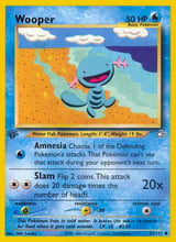 Wooper Common Neo Genesis