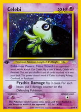 Celebi Rare Holo Neo Revelation