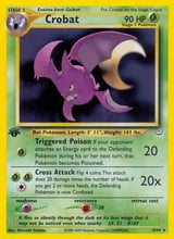 Crobat Rare Holo Neo Revelation