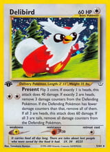 Delibird Rare Holo Neo Revelation