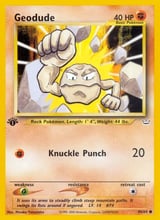 Geodude Common Neo Revelation
