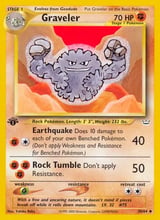 Graveler Uncommon Neo Revelation