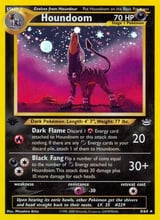 Houndoom Rare Holo Neo Revelation