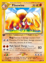 Piloswine Uncommon Neo Revelation
