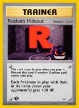 Rocket's Hideout Uncommon Neo Revelation