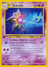 Starmie Rare Neo Revelation
