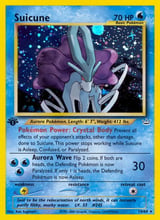 Suicune Rare Holo Neo Revelation
