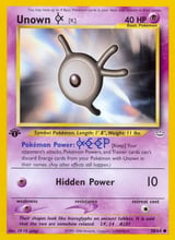 Unown [K] Common Neo Revelation