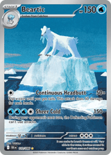 Beartic Illustration Rare Black Bolt