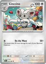 Cinccino Uncommon Black Bolt