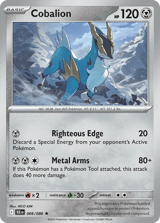 Cobalion Rare Black Bolt