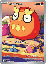 Darumaka Illustration Rare Black Bolt
