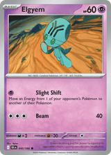 Elgyem Common Black Bolt