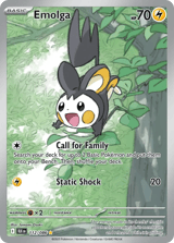 Emolga Illustration Rare Black Bolt