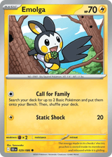 Emolga Common Black Bolt