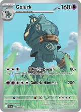 Golurk Illustration Rare Black Bolt