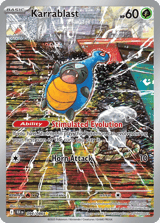 Karrablast Illustration Rare Black Bolt