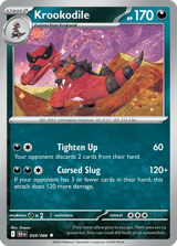 Krookodile Uncommon Black Bolt