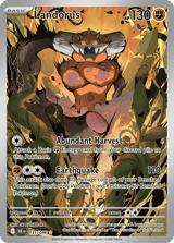 Landorus Illustration Rare Black Bolt