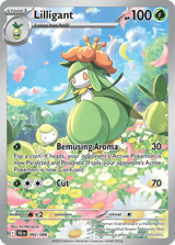 Lilligant Illustration Rare Black Bolt