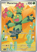 Maractus Illustration Rare Black Bolt