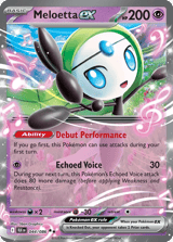 Meloetta ex Double Rare Black Bolt