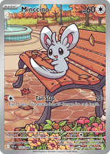 Minccino Illustration Rare Black Bolt