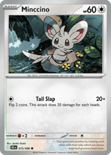 Minccino Common Black Bolt