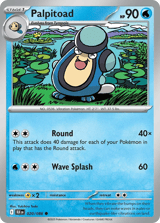 Palpitoad Common Black Bolt
