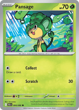 Pansage Common Black Bolt