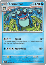 Seismitoad Uncommon Black Bolt