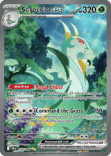 Serperior ex Special Illustration Rare Black Bolt
