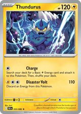 Thundurus Rare Black Bolt