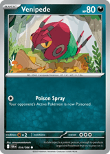 Venipede Common Black Bolt