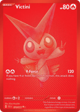 Victini Black Bolt Pokemon card