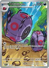 Whirlipede Illustration Rare Black Bolt