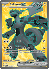 Zekrom ex Ultra Rare Black Bolt